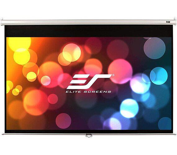 Pltno Elite Screens Manual 135", 4:3, roleta - bl