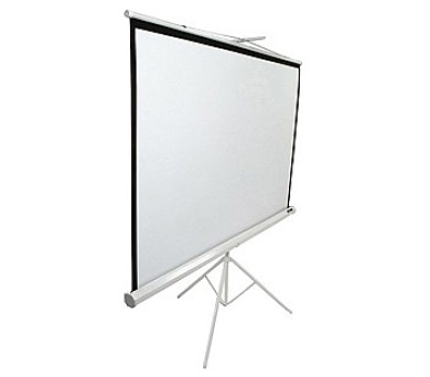 Pltno Elite Screens Tripod 99", 1:1, stativov - bl