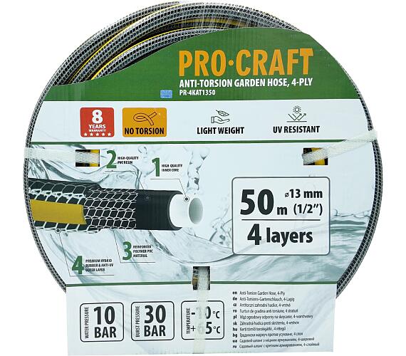 erno-lut zahradn hadice Procraft PR-4KAT1350 / PR-4KAT1350