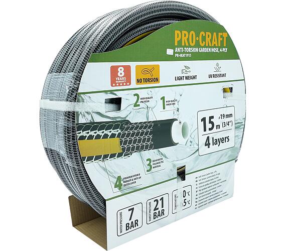 erno-lut zahradn hadice Procraft PR-4KAT1915 / PR-4KAT1915