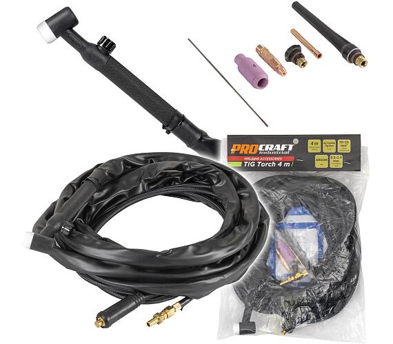 Svaovac hok tig 4mm Procraft Industrial / TIG torch 4m