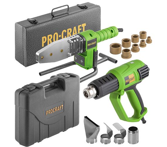 Polyfzn sveka Procraft PL1900 + horkovzdun pistole PH2000 / SPL1900/PH2000
