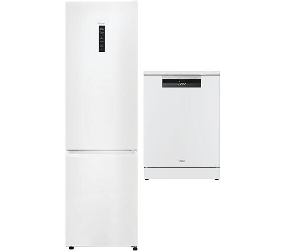 SET Chladnika Haier HDPW5620ANPW + Myka Haier XF 4A4M4PW I-Pro Shine Series 7 bl