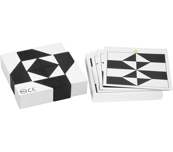 Detoa Hlavolam ernobl tangram devn ve flii