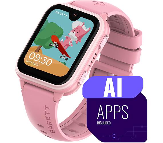 GARETT Smartwatch Kids Vibe AI 4G Pink (VIBE_AI_4G_PNK)