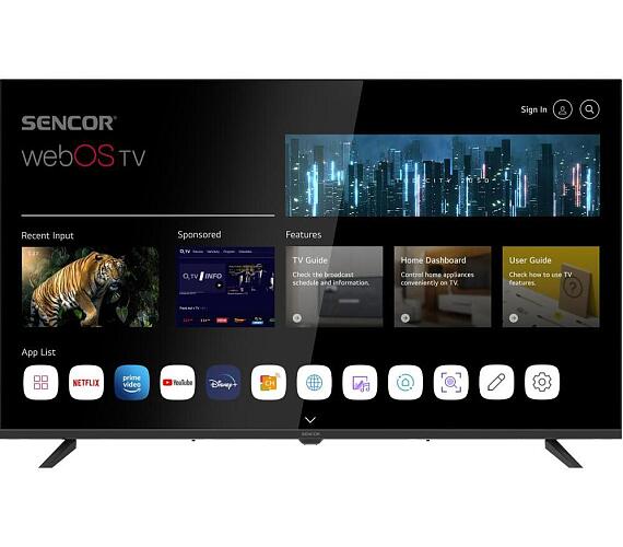LED televize Sencor SLE 40FS802TCSB