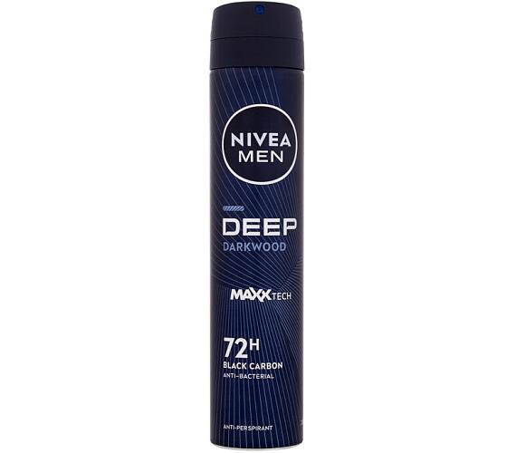 Antiperspirant Nivea Men Deep Black Carbon, 200 ml