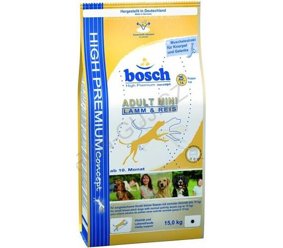 Granule BOSCH Adult Mini jehněčí 15 kg