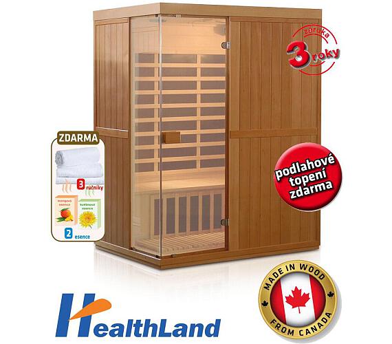 HealthLand DeLuxe 3300 Carbon + DOPRAVA ZDARMA