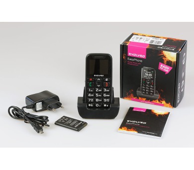 Mobilní telefon Evolveo EasyPhone EP-500 - černý