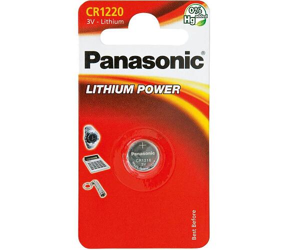 Diskuze Panasonic CR 1220 Lithium Baterie ONLINESHOP Cz