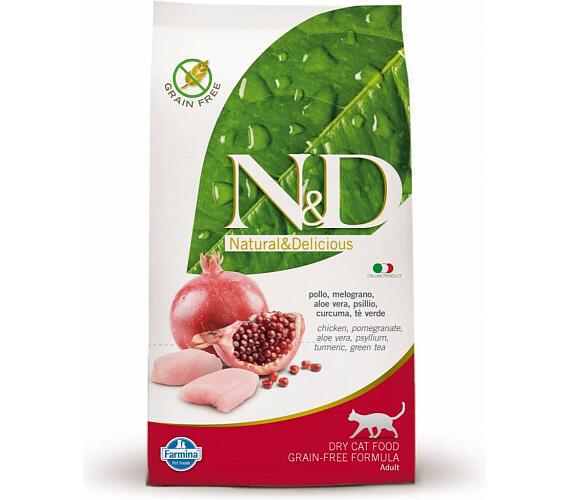 N&D Grain Free Adult Chicken & Pomegranate + DOPRAVA ZDARMA