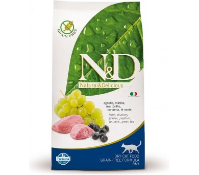 N&D Grain Free Adult Lamb & Blueberry + DOPRAVA ZDARMA