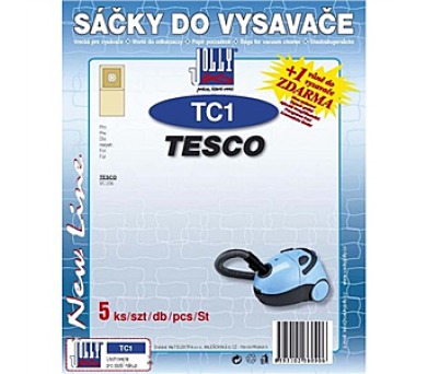 Sky do vysavae Jolly TC1 (5ks) do vysav. VC 206