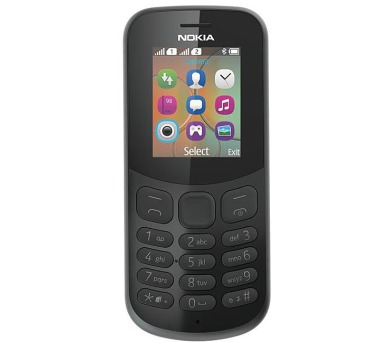 Nokia 130 2017 Dual Sim - černý