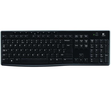 Logitech Wireless Keyboard K270 - EER - US International layout (920-003738)