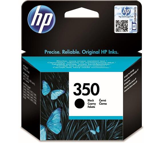 HP Inc. HP 350 Black Ink Cart, 4,5 ml, CB335EE (200 pages) (CB335EE#BA3)