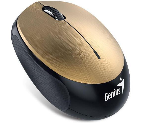 Genius NX-9000BT / optická / 3 tlačítka / 1200dpi - zlatá