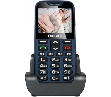 Mobilní telefon Evolveo EVOLVEO EasyPhone XD pro seniory - modrý