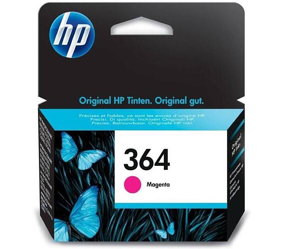 HP Inc. HP 364 Magenta Ink Cart, 3 ml, CB319EE (300 pages) (CB319EE#BA3)
