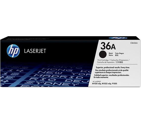 HP Inc. HP 36A Black LJ Toner Cart, CB436A (2,000 pages)