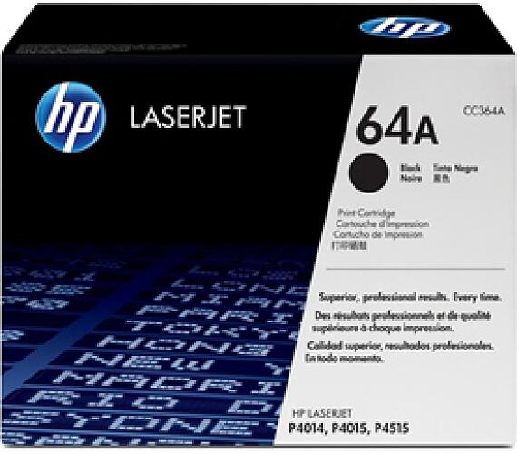 HP Inc. HP 64A Black LJ Toner Cart, CC364A (10,000 pages)