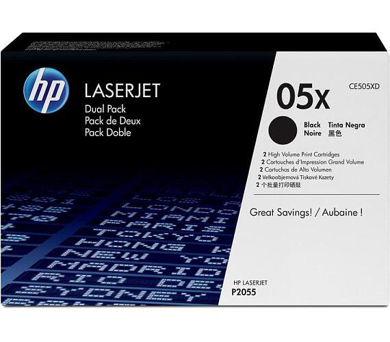 HP Inc. HP 05X Black LJ Toner Cart, CE505X (6,500 pages)