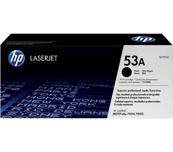 HP Inc. HP 53A Black LJ Toner Cart, Q7553A (3,000 pages)