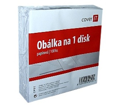 Obálky na CD/DVD OEM papírové 100 pack