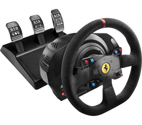 Thrustmaster Sada volantu a pedálů T300 Ferrari 599XX EVO Alcantara pro PS3