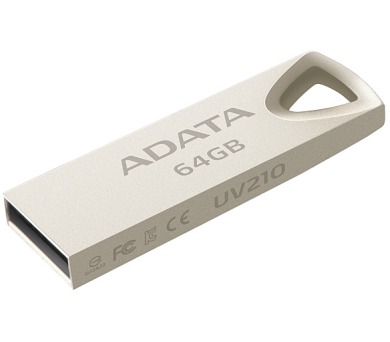 ADATA UV210 64GB USB 2.0 - kovová
