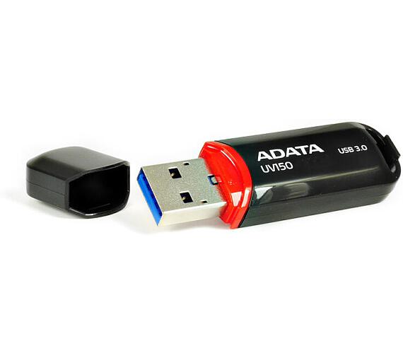 ADATA UV150 / 128GB / 40MBps / USB 3.0/USB-A/Černá (AUV150-128G-RBK)