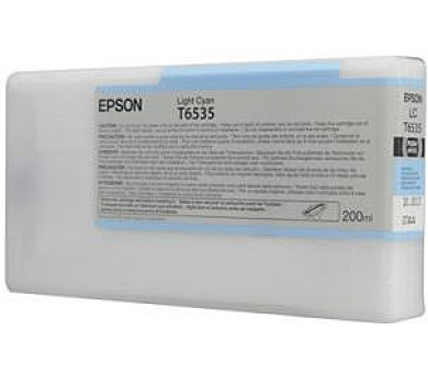 Epson T6535 Light Cyan Ink Cartridge (200ml) (C13T653500)