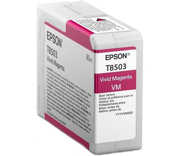 Epson Singlepack Photo Vivid Magenta T850300 UltraChrome HD ink 80ml (C13T850300)