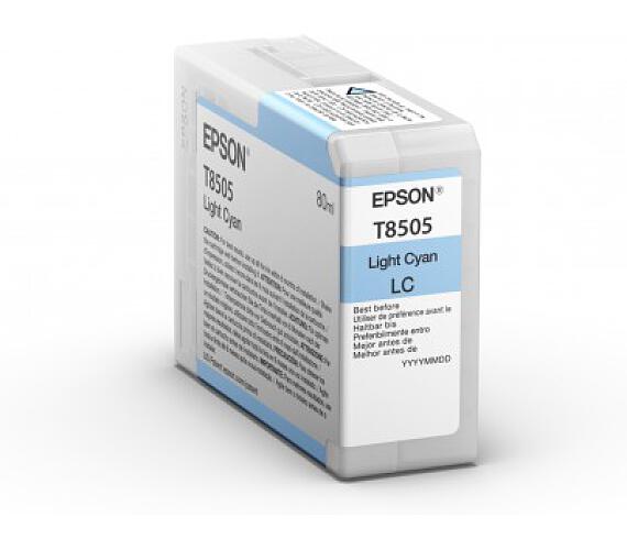 Epson Singlepack Photo Light Cyan T850500 UltraChrome HD ink 80ml (C13T850500) + DOPRAVA ZDARMA