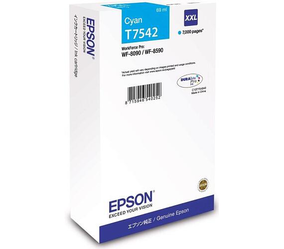Epson WF-8x90 Series Ink Cartridge XXL Cyan (C13T754240)