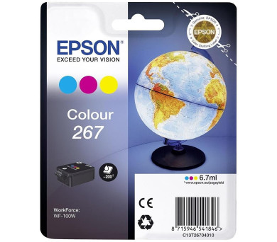 Epson EPSON Singlepack Colour 267 ink cartridge (C13T26704010)