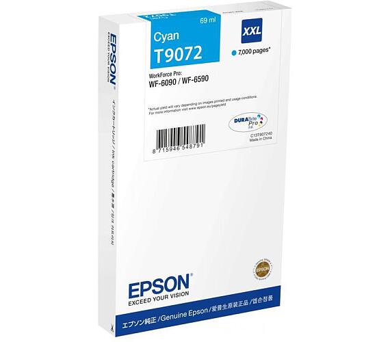 Epson WF-6xxx Ink Cartridge Cyan XXL (C13T907240) + DOPRAVA ZDARMA