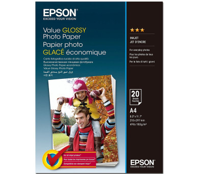 Epson EPSON Value Glossy Photo Paper A4 20 sheet (C13S400035)