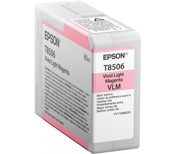 Epson Singlepack Photo Light Magenta T850600 UltraChrome HD ink 80ml (C13T850600)