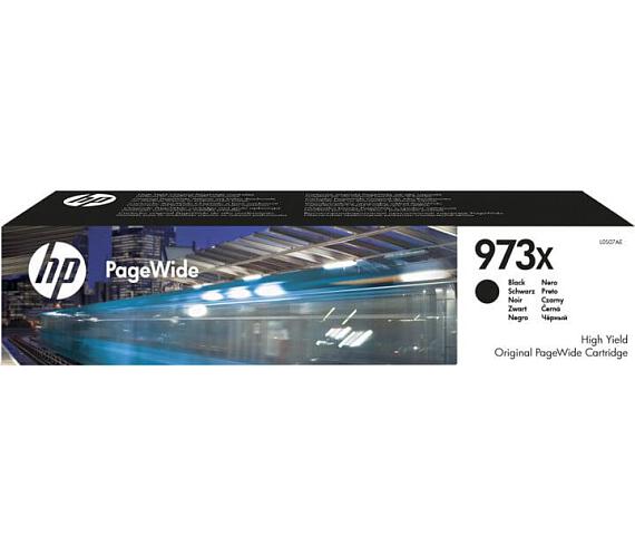 HP 973X černá inkoustová kazeta