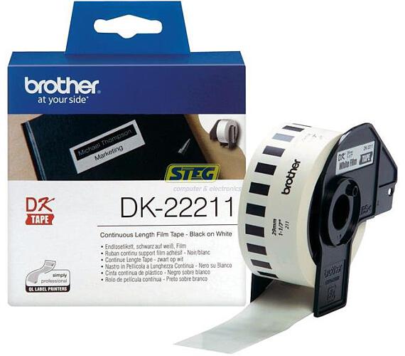 Brother DK-22211 Bílá filmová role (DK22211)
