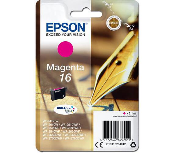 Epson Singlepack Magenta 16 DURABrite Ultra Ink (C13T16234012)