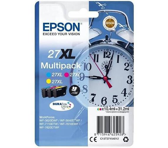 Epson Multipack 3-colour 27XL DURABrite Ultra Ink (C13T27154012)