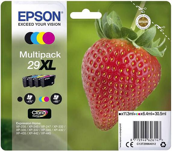 Epson Multipack 4-colours 29XL Claria Home Ink (C13T29964012)