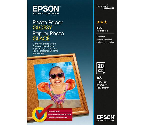 Epson EPSON Photo Paper Glossy A3 20 listů (C13S042536)