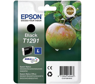 Epson Singlepack Black T1291 DURABrite Ultra Ink (C13T12914012)