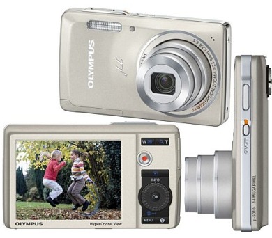 Fotoaparát Olympus Mju-5010 stříbrný