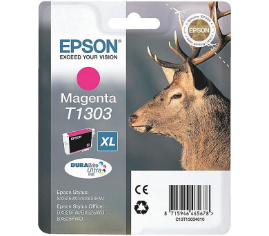 Epson Singlepack Magenta T1303 DURABrite Ultra Ink (C13T13034012)