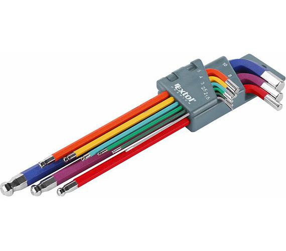 L-klíče imbus prodloužené barevné